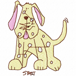 Dogs Embroidery Design 9 Dogs Embroidery Design 9